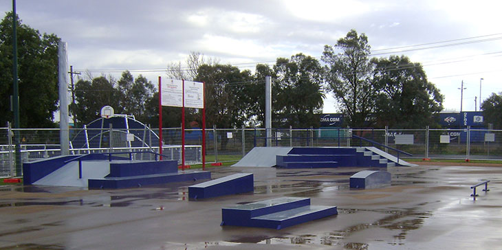 Regional Australian skatepark